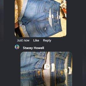 Judy Blue 1XL denim shorts
